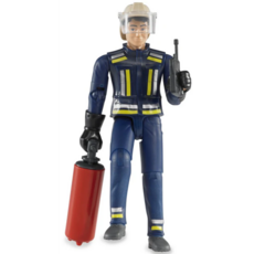 BRUDER TOYS AMERICA FIREFIGHTER BWORLD FIGURE BRUDER