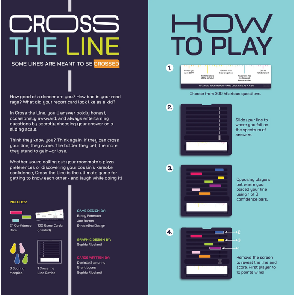 ASMODEE CROSS THE LINE