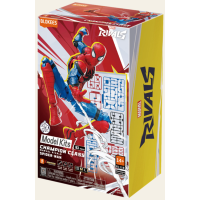 TRANSFORMERS BLOKEES MARVEL RIVALS CHAMPION CLASS 06 SPIDER-MAN MODEL KIT