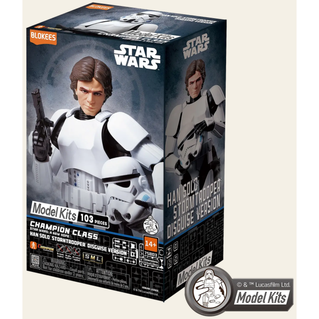 BLOKEES CHAMPION CLASS HAN SOLO STORMTROOPER DISGUISE VERSION