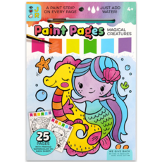 BRIGHT STRIPES PAINT PAGES MAGICAL CREATURES