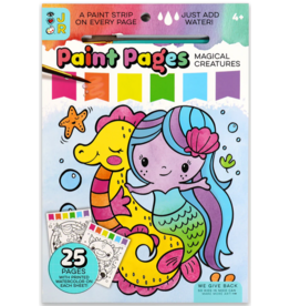 BRIGHT STRIPES PAINT PAGES MAGICAL CREATURES