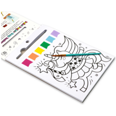 BRIGHT STRIPES PAINT PAGES MAGICAL CREATURES