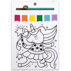 BRIGHT STRIPES PAINT PAGES MAGICAL CREATURES