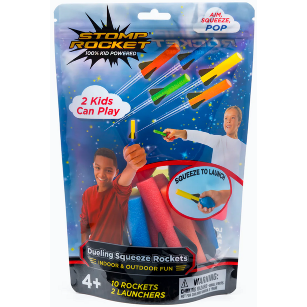 STOMP ROCKET DUELING SQUEEZE ROCKETS