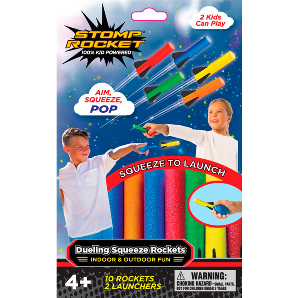 STOMP ROCKET DUELING SQUEEZE ROCKETS