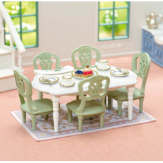 CALICO CRITTERS ELEGANT DINING ROOM SET CALICO CRITTERS