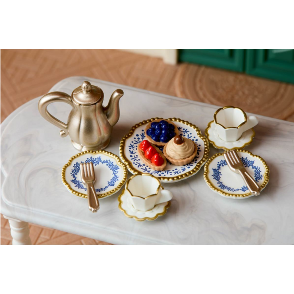 CALICO CRITTERS ELEGANT DINING ROOM SET CALICO CRITTERS