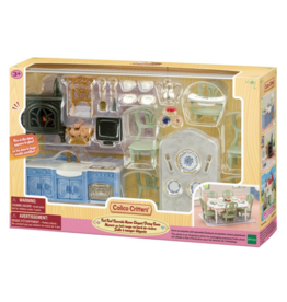 CALICO CRITTERS ELEGANT DINING ROOM SET CALICO CRITTERS