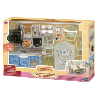CALICO CRITTERS ELEGANT DINING ROOM SET CALICO CRITTERS