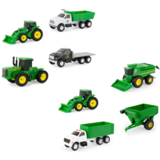 JOHN DEERE JOHN DEERE 4 PIECE FARM VEHICLES SET
