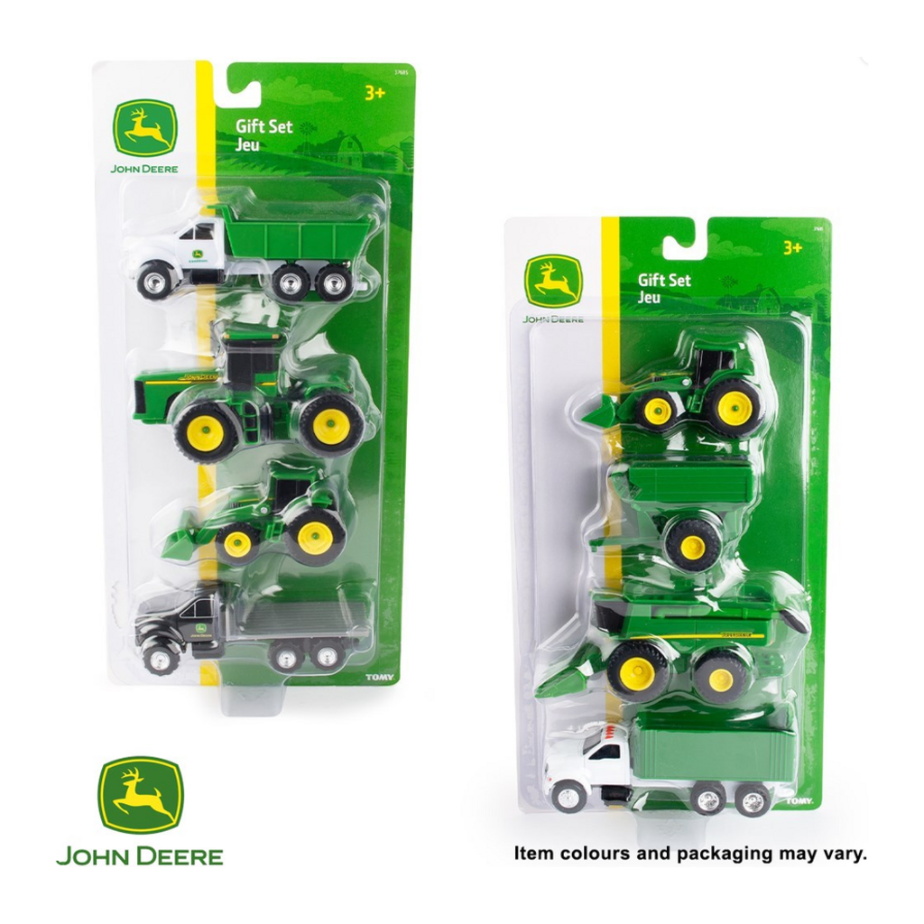 JOHN DEERE JOHN DEERE 4 PIECE FARM VEHICLES SET