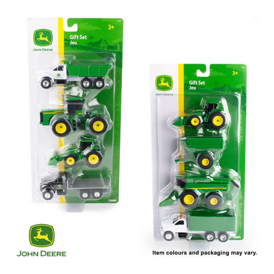 JOHN DEERE JOHN DEERE 4 PIECE FARM VEHICLES SET