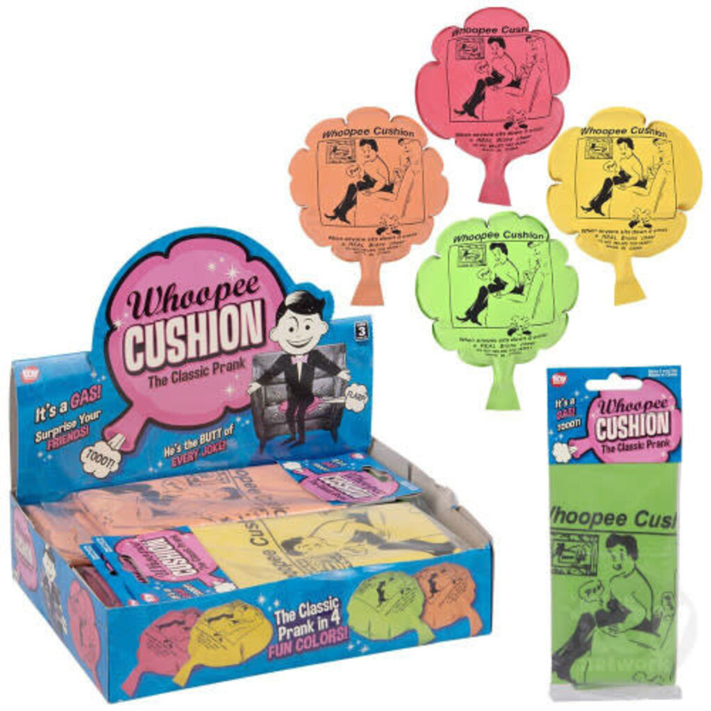 THE TOY NETWORK WHOOPEE CUSHION UN-INFLATED