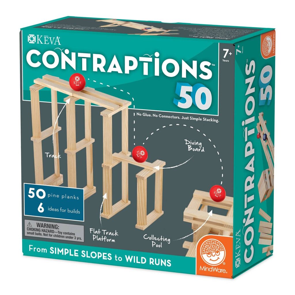 MINDWARE KEVA CONTRAPTIONS 50 PLANKS