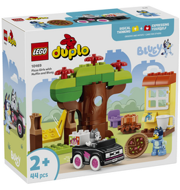 LEGO PIZZA GIRLS WITH MUFFIN AND BLUEY