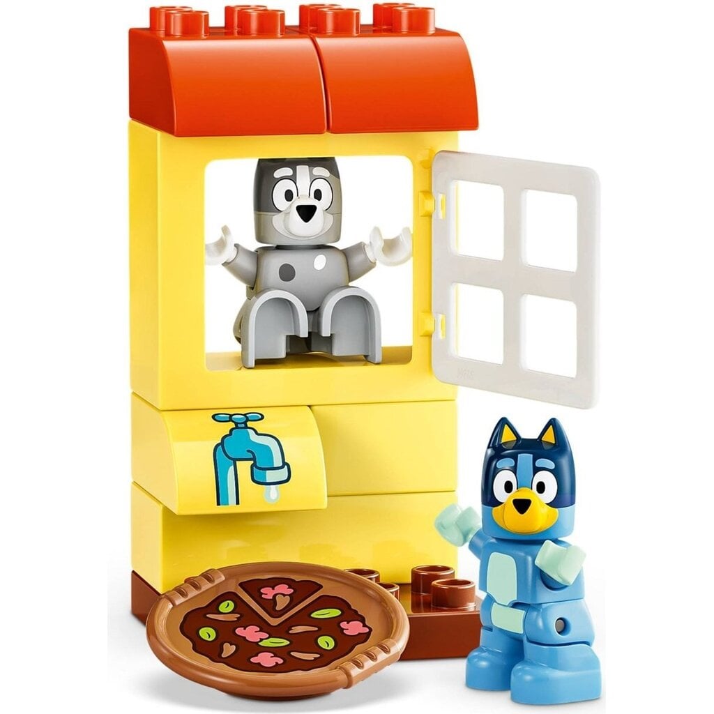 LEGO PIZZA GIRLS WITH MUFFIN AND BLUEY