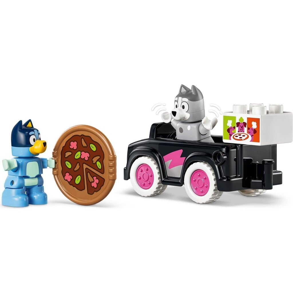LEGO PIZZA GIRLS WITH MUFFIN AND BLUEY
