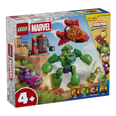 LEGO LOKI VS TEAM IRON MAN