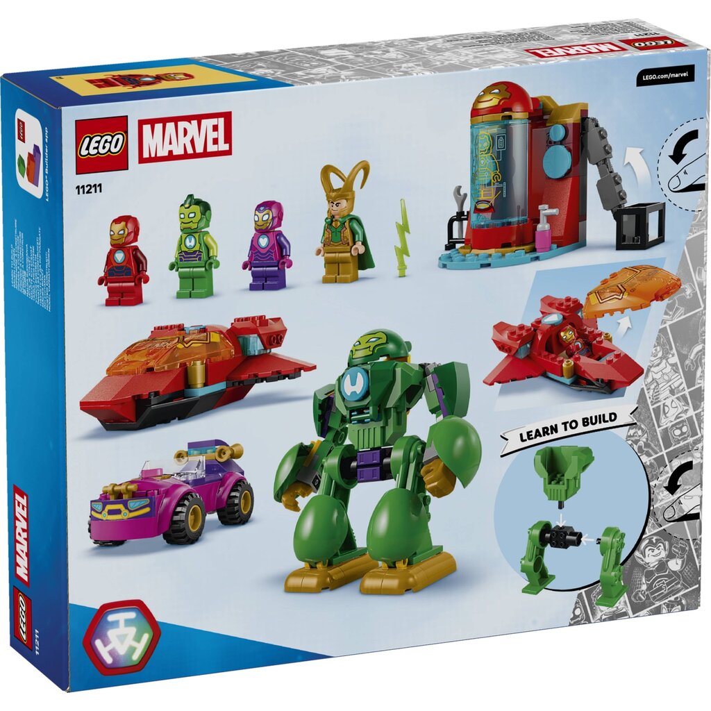 LEGO LOKI VS TEAM IRON MAN
