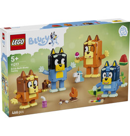 LEGO BRICK BUILT BLUEY FAMILY