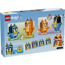 LEGO BRICK BUILT BLUEY FAMILY