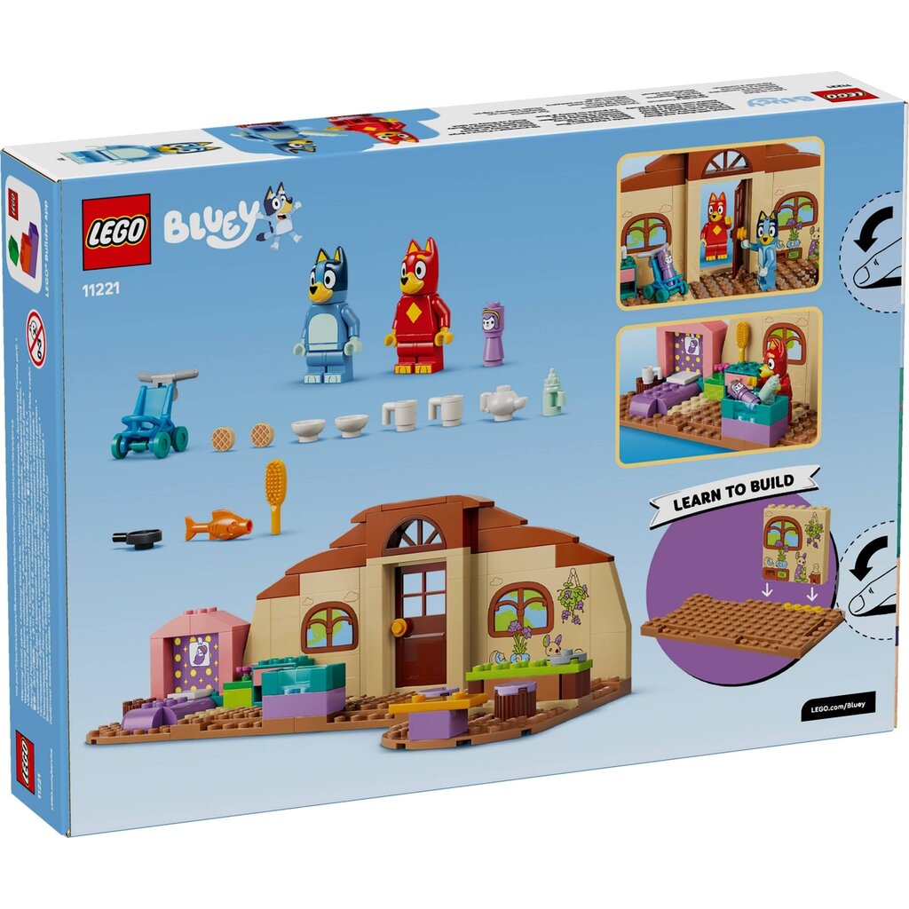 LEGO SCHOOL WITH RUSTY AND BLUEY