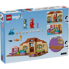 LEGO SCHOOL WITH RUSTY AND BLUEY