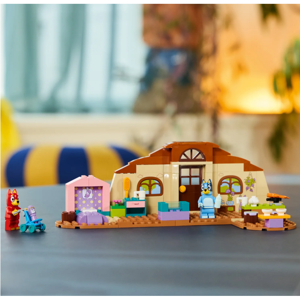 LEGO SCHOOL WITH RUSTY AND BLUEY