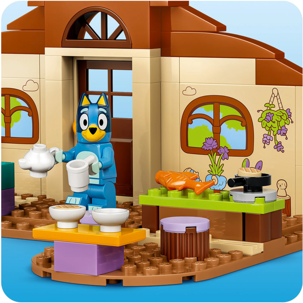 LEGO SCHOOL WITH RUSTY AND BLUEY