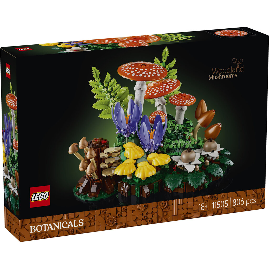 LEGO WOODLAND MUSHROOMS
