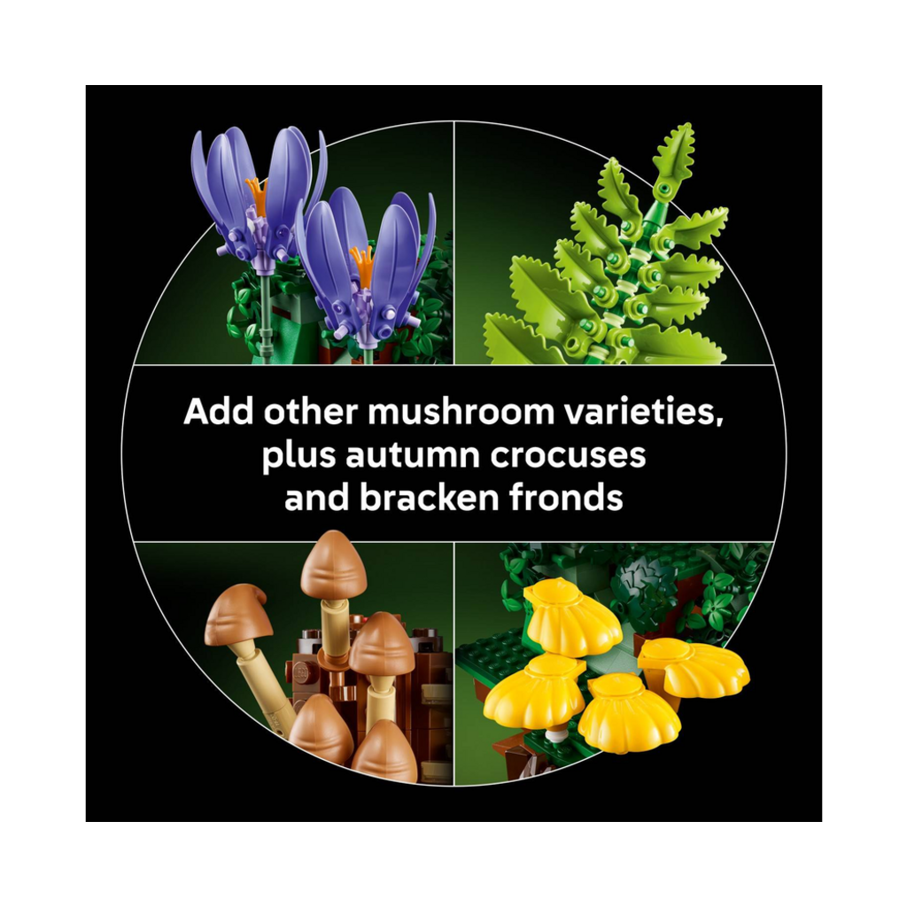 LEGO WOODLAND MUSHROOMS