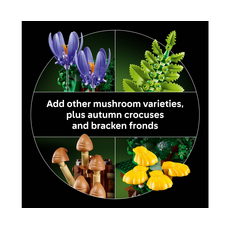 LEGO WOODLAND MUSHROOMS