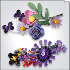 LEGO OLIVIA RODRIGO'S FLOWER BOUQUET