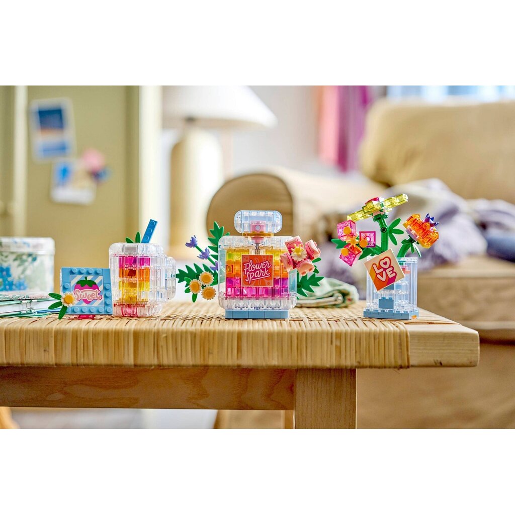 LEGO FLORAL DECOR PERFUME BOTTLE