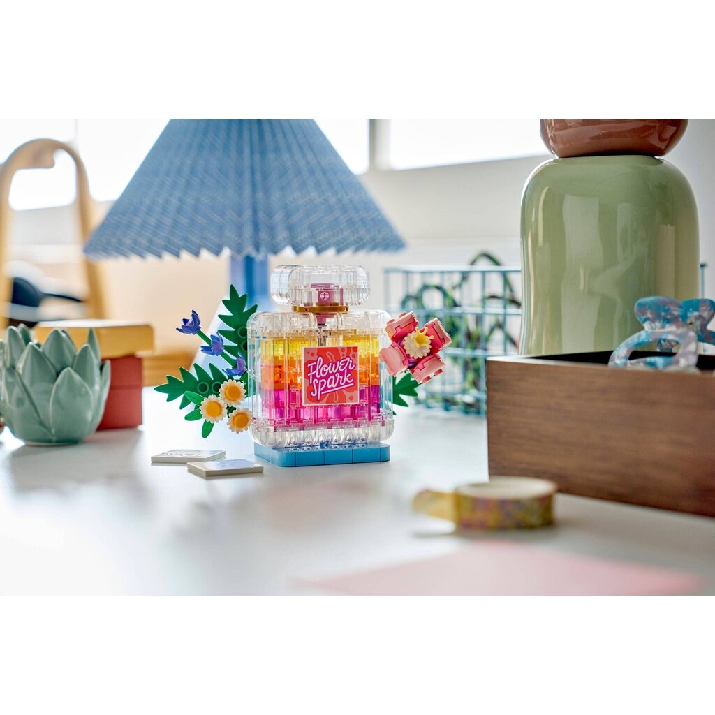 LEGO FLORAL DECOR PERFUME BOTTLE