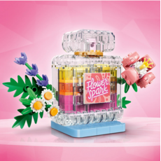 LEGO FLORAL DECOR PERFUME BOTTLE
