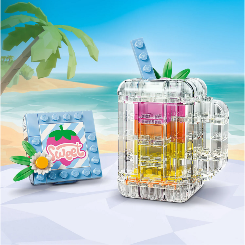 LEGO FLORAL DECOR PERFUME BOTTLE