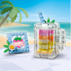 LEGO FLORAL DECOR PERFUME BOTTLE