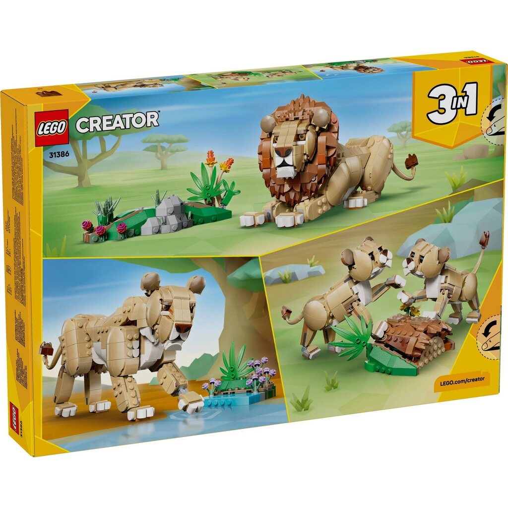 LEGO WILD ANIMALS: MAJESTIC LION