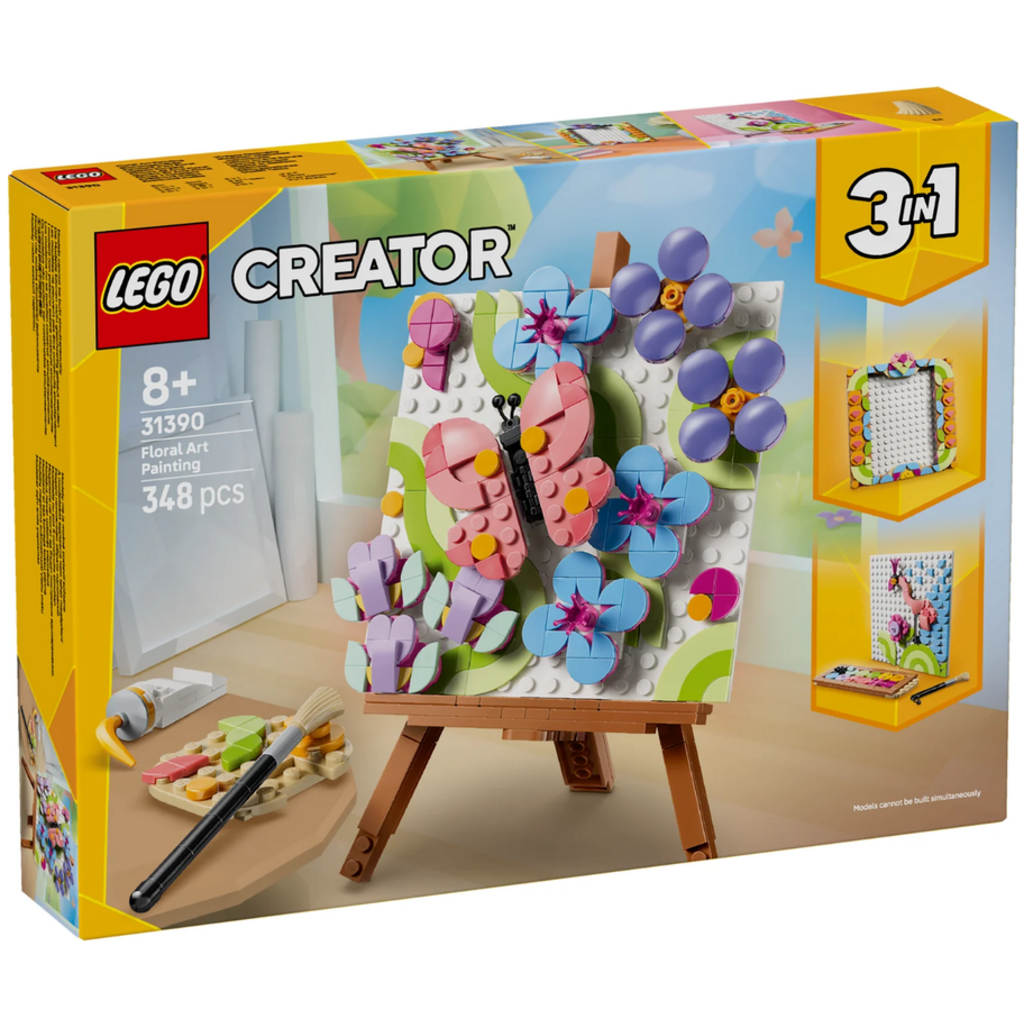 LEGO FLORAL ART DECOR PAINTING