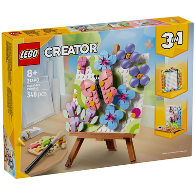 LEGO FLORAL ART DECOR PAINTING