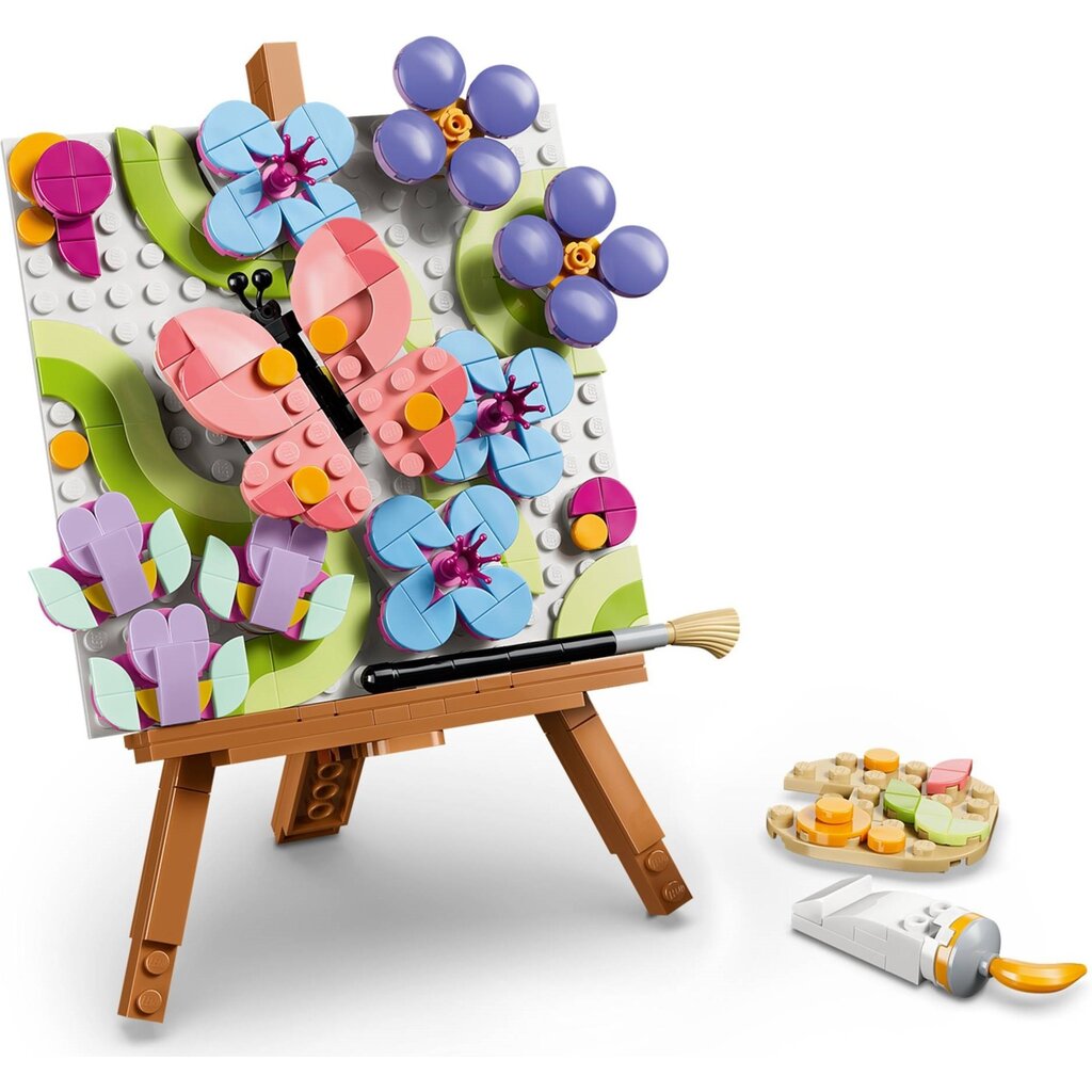 LEGO FLORAL ART DECOR PAINTING