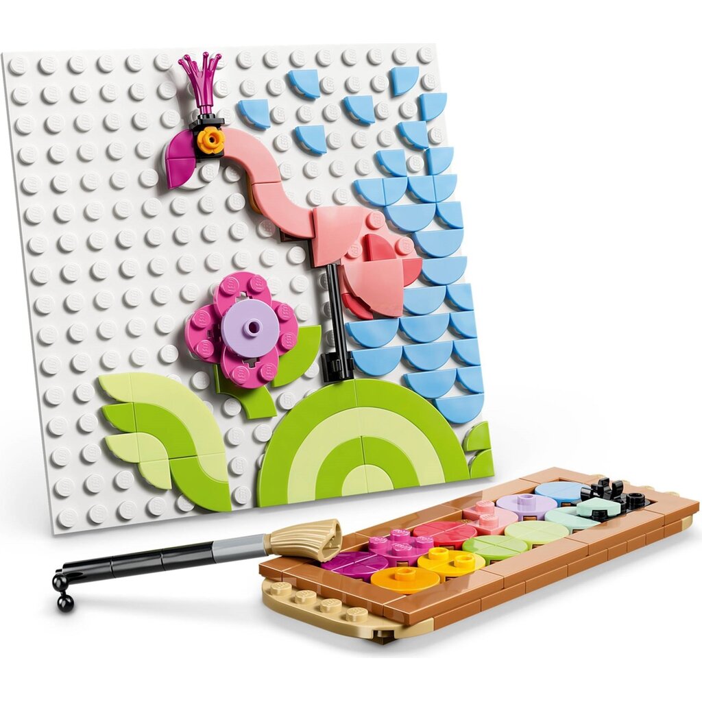 LEGO FLORAL ART DECOR PAINTING