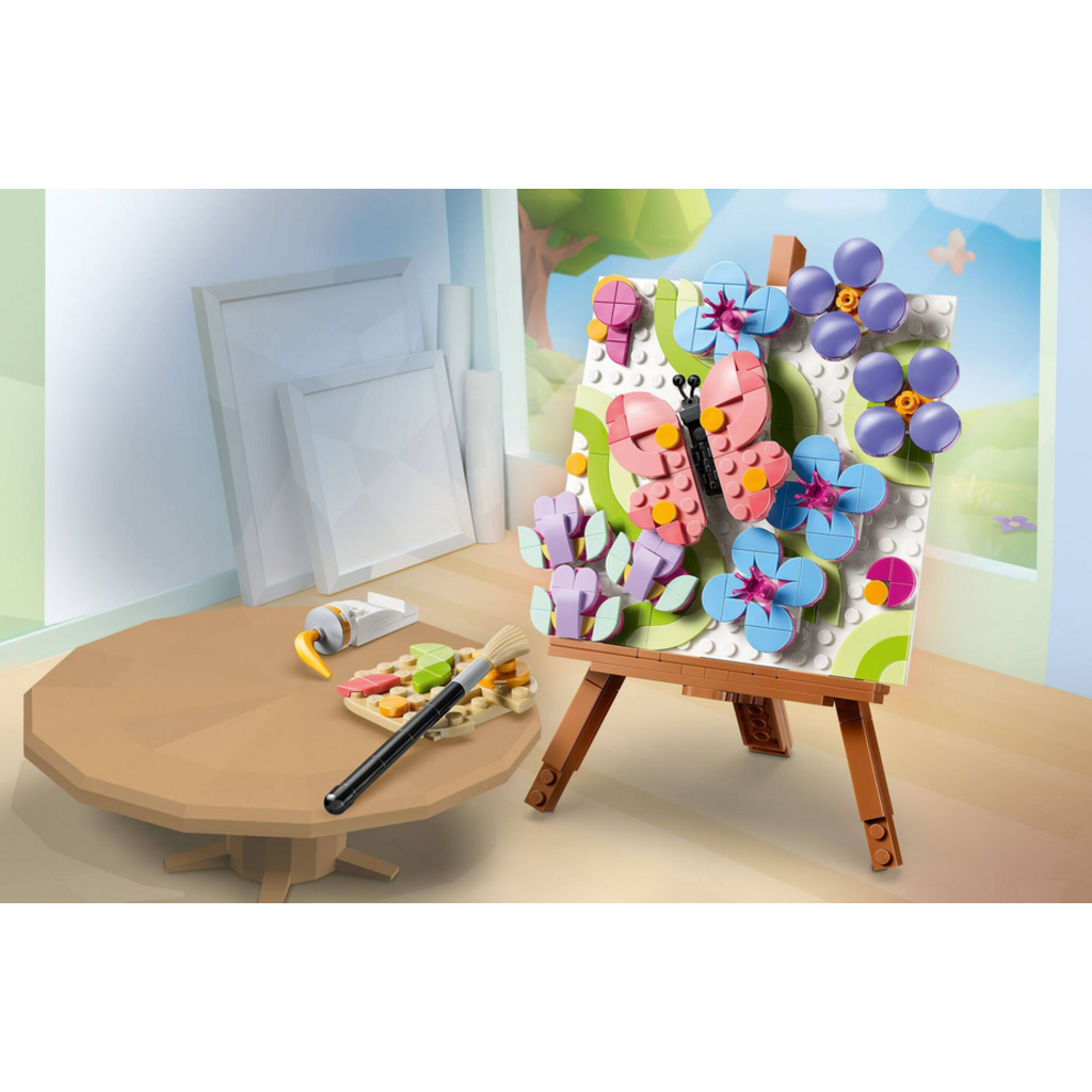 LEGO FLORAL ART DECOR PAINTING