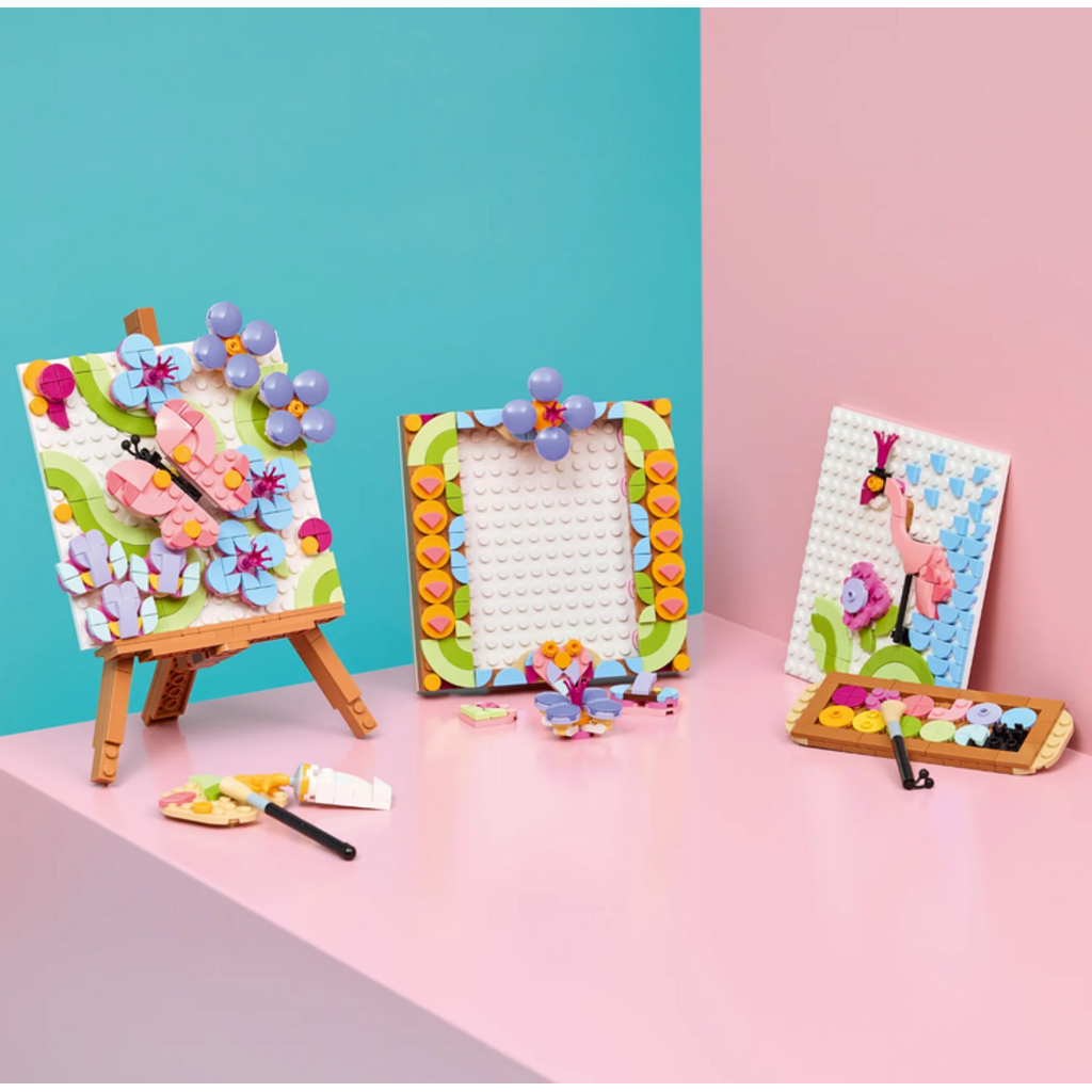 LEGO FLORAL ART DECOR PAINTING
