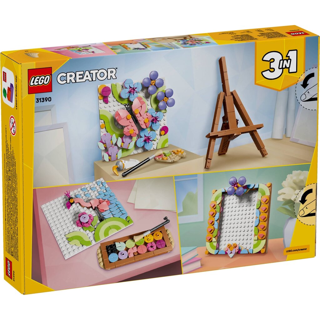 LEGO FLORAL ART DECOR PAINTING