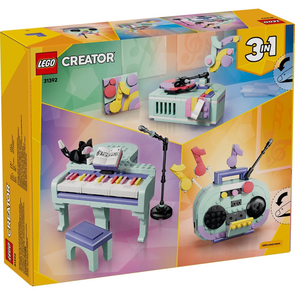LEGO MUSIC DECOR PIANO WITH CAT