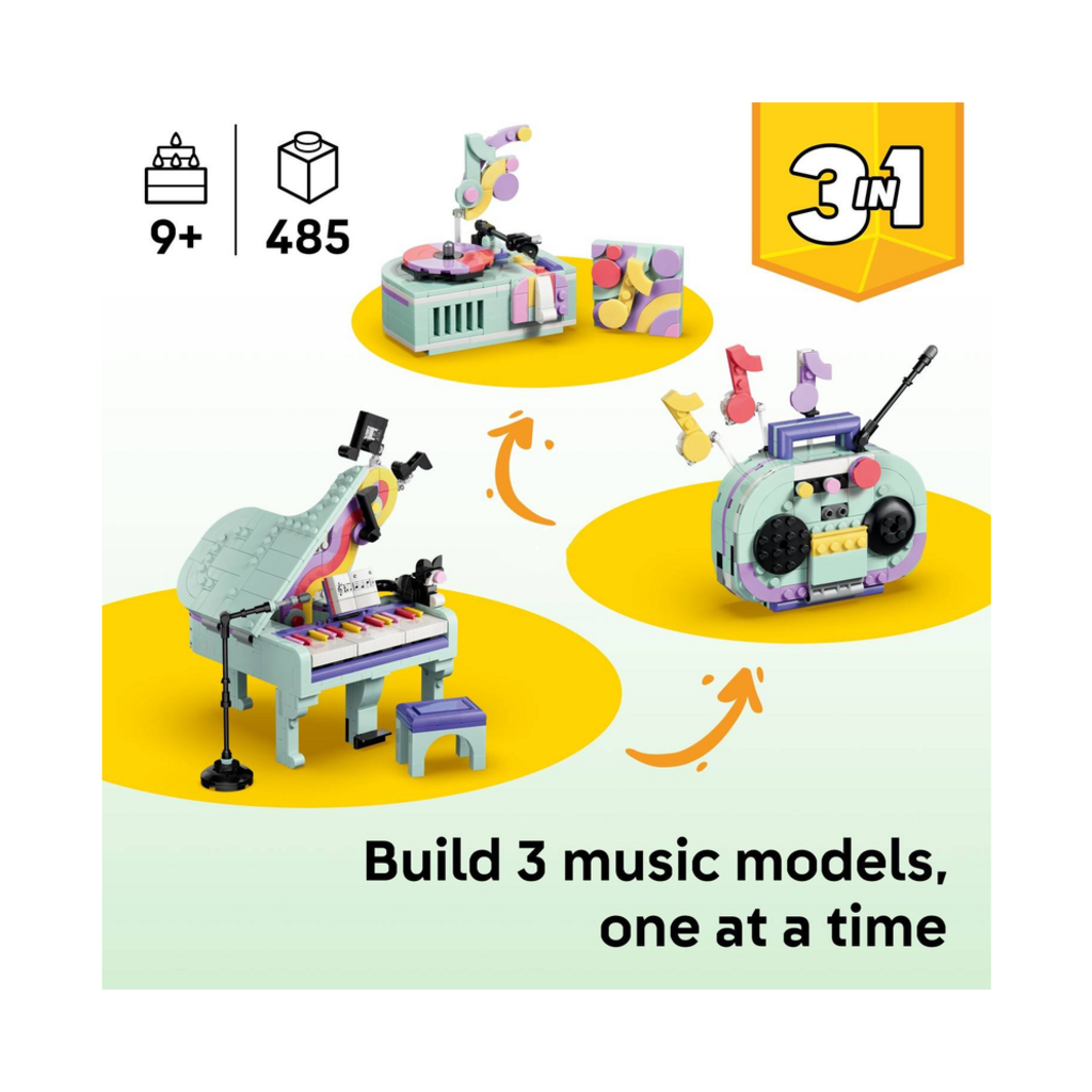 LEGO MUSIC DECOR PIANO WITH CAT