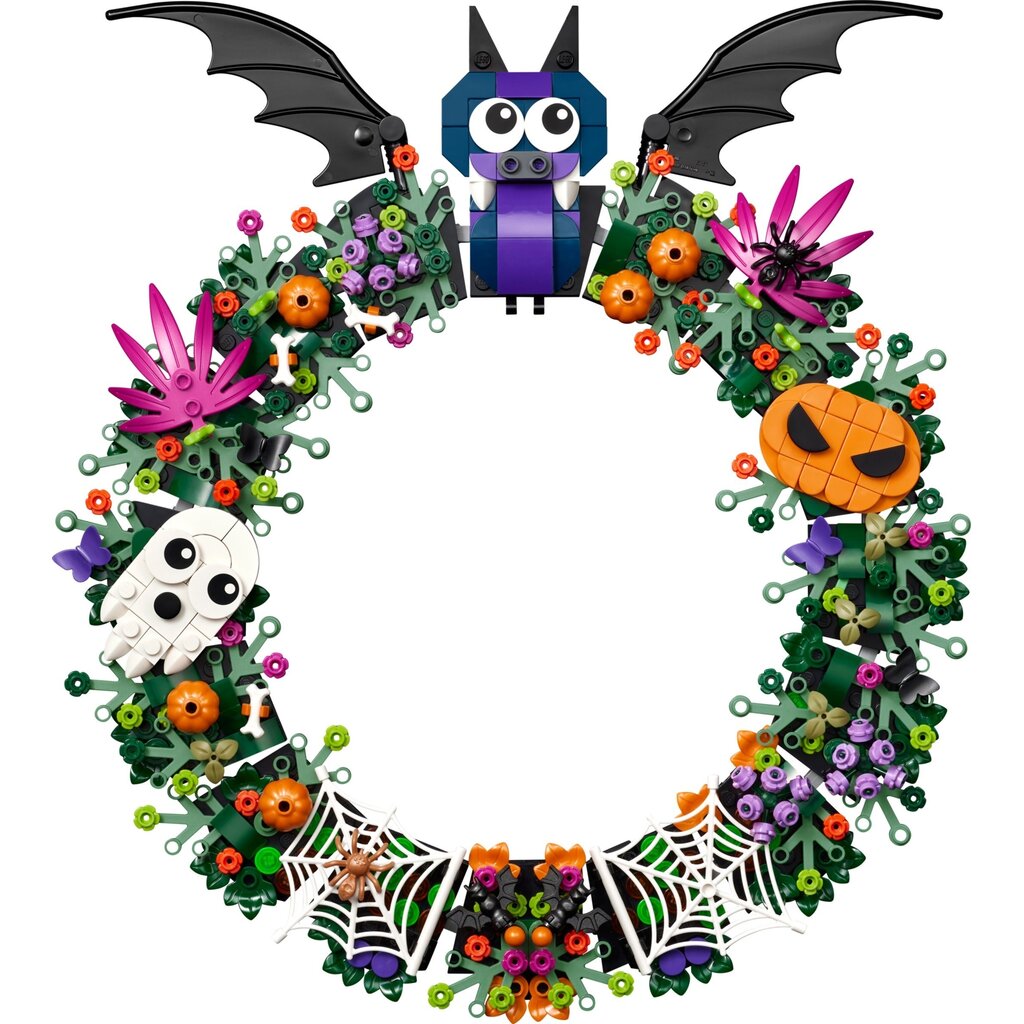 LEGO HALLOWEEN WREATH